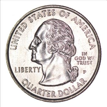 Mint ERROR - DIE Crack -1999 Georgia State Quarter - Collectible!