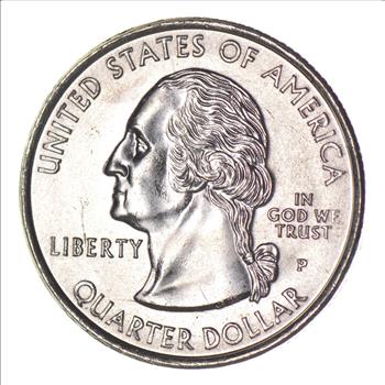 Mint ERROR - DIE Crack -1999 Georgia State Quarter - Collectible!