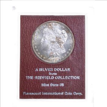 MS65 1879-S Morgan Silver Dollar - The Redfield Collection - Graded PICC
