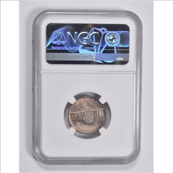 MS66 1947 Jefferson Nickel NGC