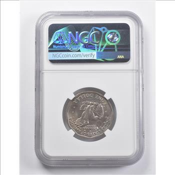 MS66 1979-P Susan B. Anthony Dollar Wide Rim NGC