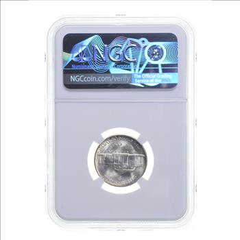 MS67 1945-S Jefferson Nickel - Graded NGC