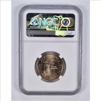 MS68 2000-P Sacagawea Dollar Cheerios Promotion Regular Reverse NGC