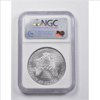 MS69 1996 American Silver Eagle NGC