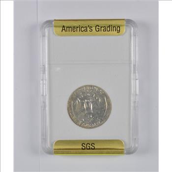 MS70 1955-D Washington Silver Quarter - Slabbed