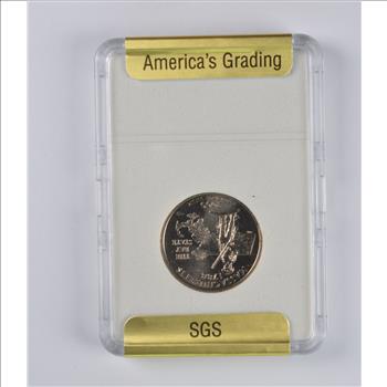 MS70 2000-D Massachusetts State Quarter - Slabbed