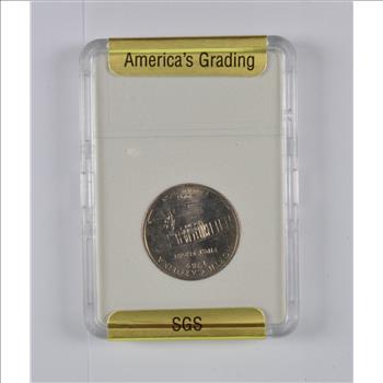 MS70 2001-P North Carolina State Quarter - Slabbed