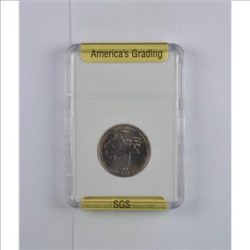 MS70 2004-D Texas State Quarter - Slabbed