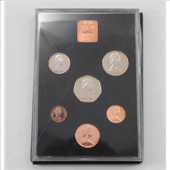 Nice! - 1971 Great Britain Decimal Coinage 6 World Coin Set
