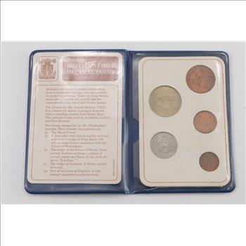 Nice! - 1971 Great Britain First Decimal 5 World Coin Set