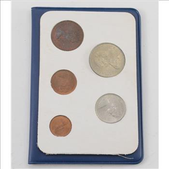 Nice! - 1971 Great Britain First Decimal 5 World Coin Set