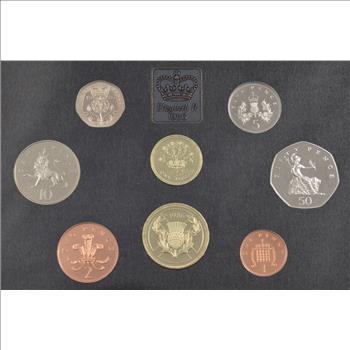 Nice! - 1986 United Kingdom Proof 8 Coins World Coin Set