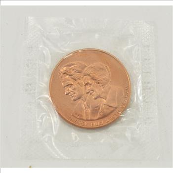 Official US Mint Bronze The Ruth And Billy Graham Children's Health Center Medal - TOUGH Rare