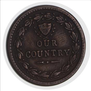 Our Country Civil War Token