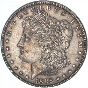 Over 100 Years Old! 1885 Morgan United States Silver Dollar 90% Pure Silver