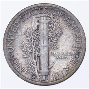 Over 70 Years Old United States Mercury Head Dime - 1930-S