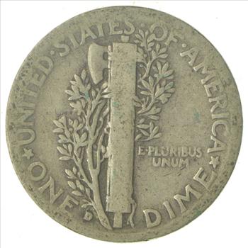 Over 70 Years Old United States Mercury Head Dime - 1935-D