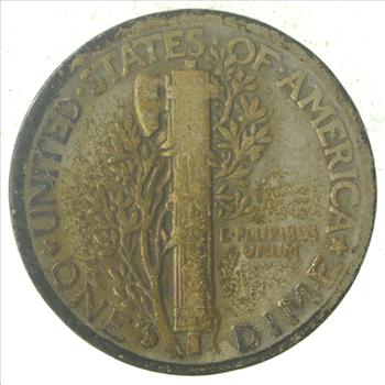 Over 70 Years Old United States Mercury Head Dime - 1935-D