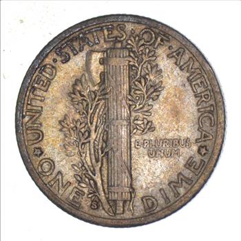 Over 70 Years Old United States Mercury Head Dime - 1935-S