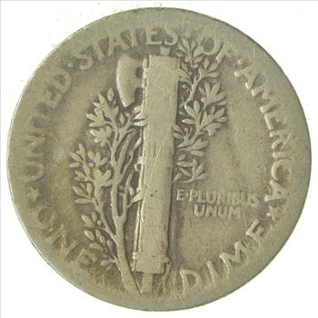 Over 70 Years Old United States Mercury Head Dime - 1936