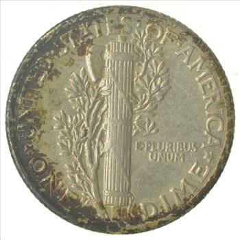 Over 70 Years Old United States Mercury Head Dime - 1937