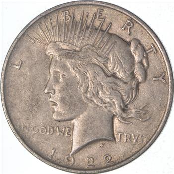 Over 90 Years Old! 1922 Peace Silver Dollar - 90% Silver