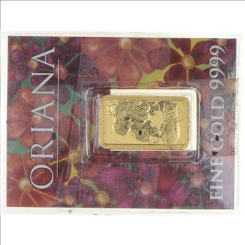 Perth Mint Australia 1 Gram Gold Bar