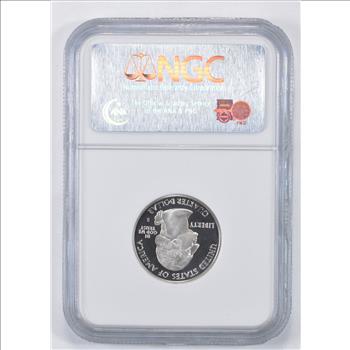 PF70 UCAM 2005-S Silver Kansas State Quarter - Graded NGC