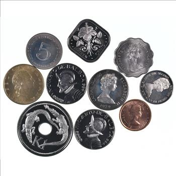 PROOF - World Coin Collection Lot Set Estate Bulk - Exact Coins