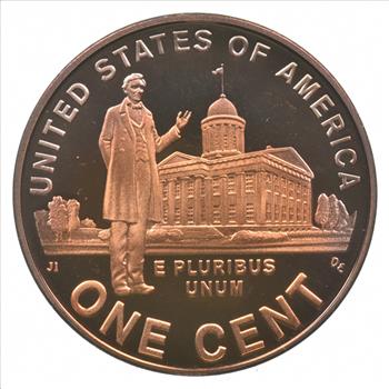 RAINBOW TONED - 2009-S Lincoln Cent - 100th Year Anniversary PROOF