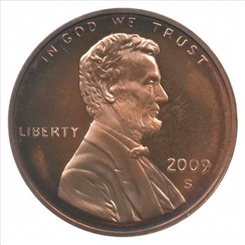 RAINBOW TONED - 2009-S Lincoln Cent - 100th Year Anniversary PROOF