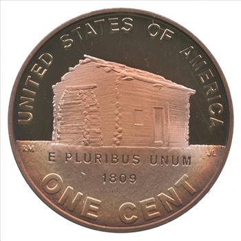 RAINBOW TONED - 2009-S Lincoln Cent - 100th Year Anniversary PROOF