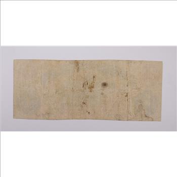 Rare - 1860's Virginia TREASURY Note - $1.00 Hand Signed - Over 150 Years Old