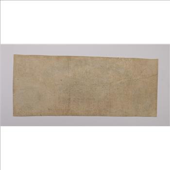 Rare - 1860's Virginia TREASURY Note - $1.00 Hand Signed - Over 150 Years Old