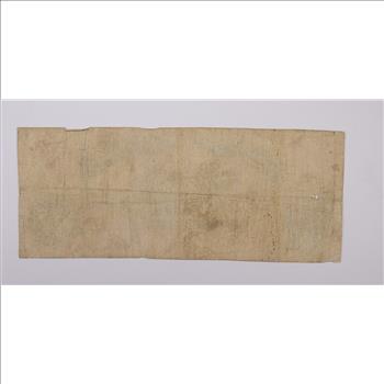Rare - 1860's Virginia TREASURY Note - $1.00 Hand Signed - Over 150 Years Old