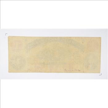 Rare - 1860's Virginia TREASURY Note - $1.00 Hand Signed - Over 150 Years Old
