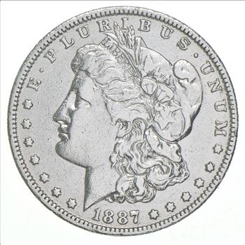 RARE - 1887-O Morgan Silver Dollar - Very TOUGH - High Redbook