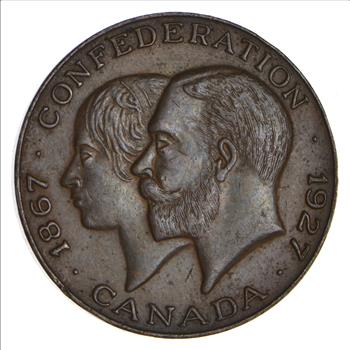 RARE Canadian Bank Token 1867 - Early Copper Coin