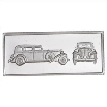 RARE Classic Car Museum .925 Sterling Silver - Bar Limited Edition Series