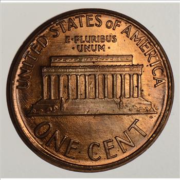 Rare Error - 1987 Partial Collar Strike Lincoln Memorial Cent - High Grade - Tough