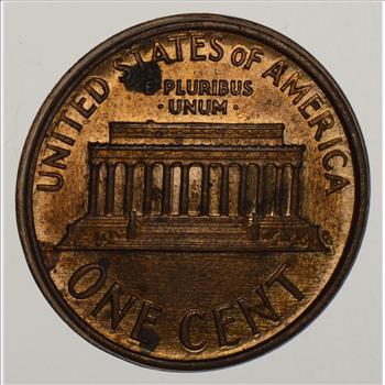 Rare Error - 1988 Partial Collar Strike Lincoln Memorial Cent - High Grade - Tough