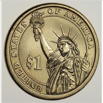 RARE Error - 2007 George Washington Dollar Coin - 1st President - Missing Edge Letters - Tough Error