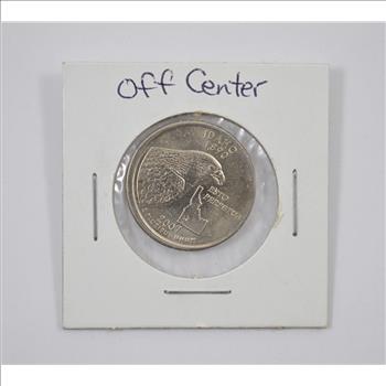 Rare Error - 2007-D Off-Center Idaho Washington Quarter - TOUGH