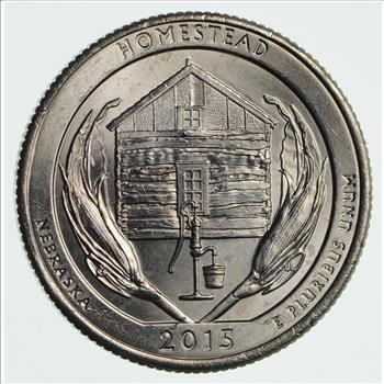 Rare Error - 2015-P Washington Quarter - Homestead Nebraska - Window Error - Tough Error