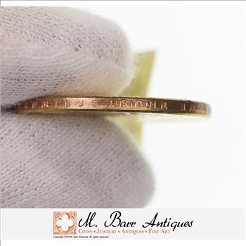 RARE ERROR - DOUBLE EDGE Lettering - 2007 ADAMS - Presidential Dollar