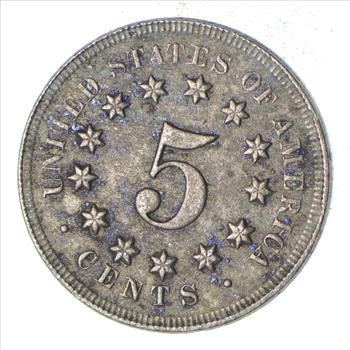 RARE - First US Nickel - 1868 - Shield Nickel - US Type Coin - Rare in High Grade