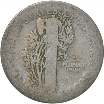 Rare - Key Date 1921 Mercury Silver Dime - Low Mintage