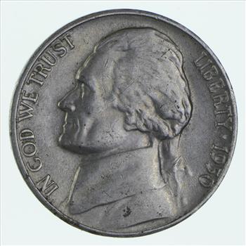 Rare - KEY DATE 1950-D Jefferson Nickel
