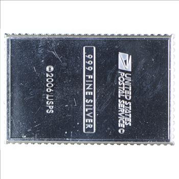 Rare Limited Edition - 23.5 Grams Silver USPS Florida Stamp Bar - .999 Fine Silver