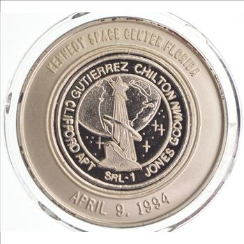 Rare - Limited Edition - Kennedy Space Center - 1 Oz Silver Round .999 ...